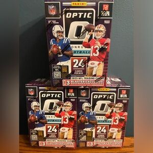Any card(s) from my second Donruss Optic Blaster boxes opening on YT.